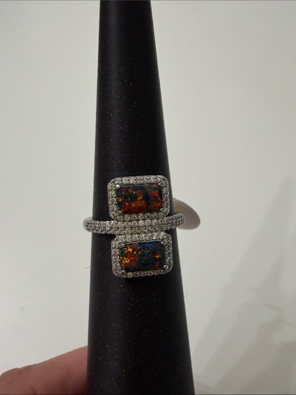 BP fire Opal ring